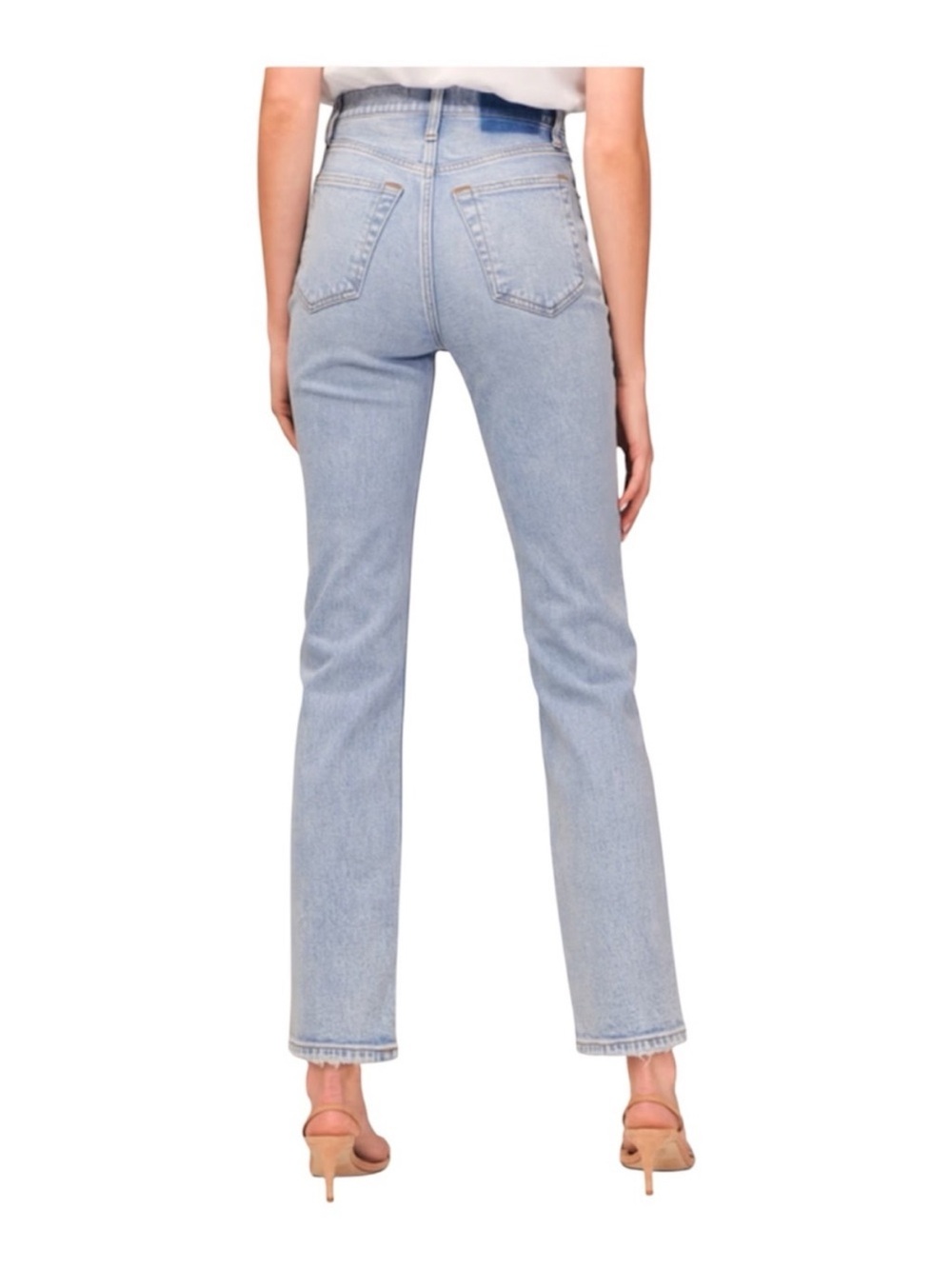 Abercrombie and Fitch The Ankle Straight Ultra High Rise Jeans
